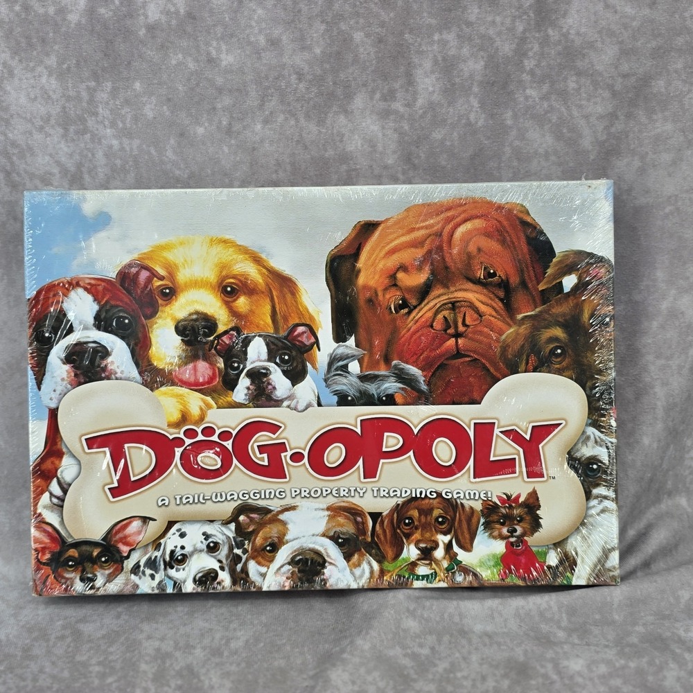 Dog Opoly Board Game by Late for the Sky BRAND NEW Sealed, 2 - 6 Players 8+ Ages